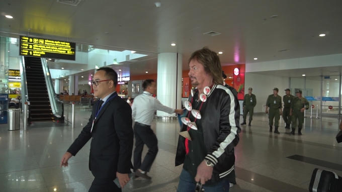 Danh ca Chris Norman đ&atilde; đến Việt Nam