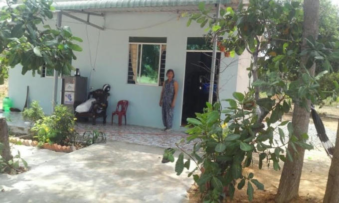 Mảnh đất bà Hiền hiện nay.