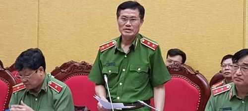 Trung tướng Đỗ Kim Tuyến thông tin về lý do khởi tố Nhà báo Duy Phong.