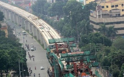 Dự án đường sắt trên cao Cát Linh - Hà Đông đã nhiều lần vào kiến nghị của cử tri gửi đến Quốc hội.