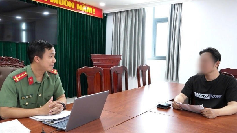 Đối tượng L.V.L làm việc tại cơ quan Công an