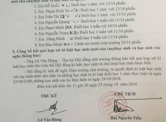 Có 8 học sinh bị kỷ luật vì xúc phạm thầy cô, nhà trường trên mạng xã hội.