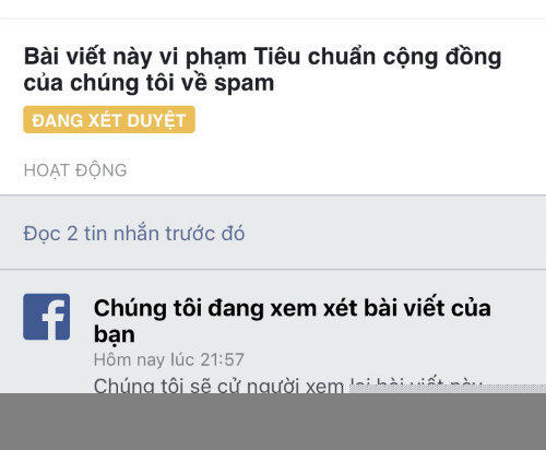 Tuy nhiên nếu không cẩn thận có thể bị báo cáo vi phạm Tiêu chuẩn cộng đồng, dẫn đến bị khóa chức năng bình luận hoặc nặng hơn là xác minh tài khoản.