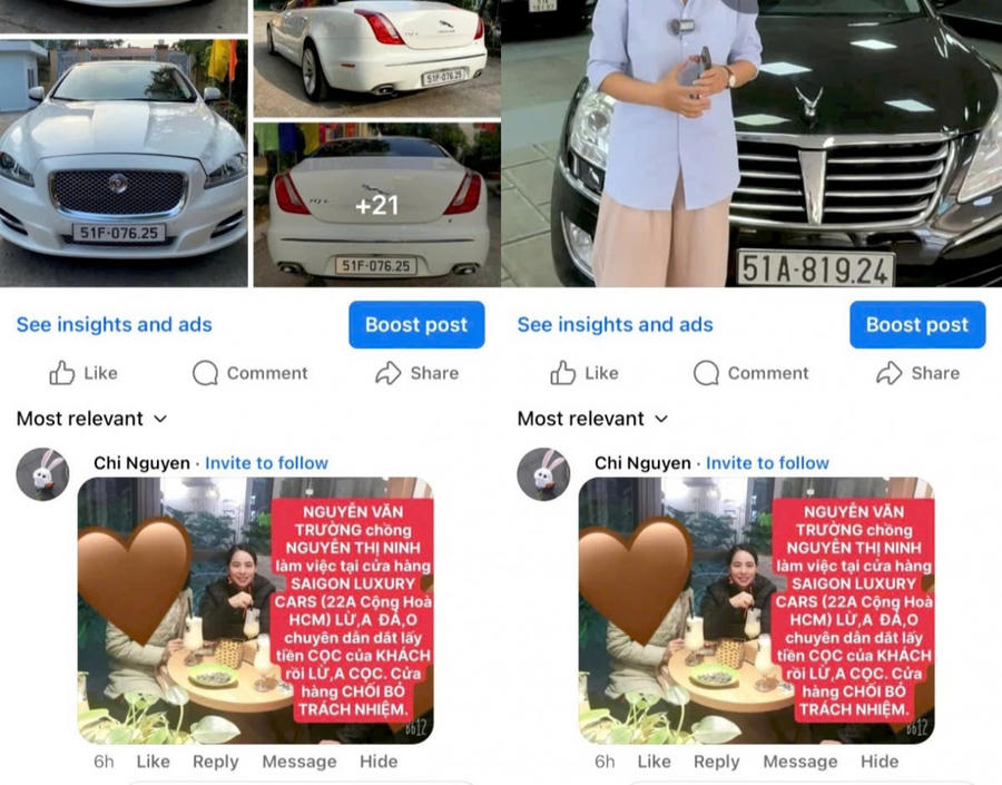 Những nội dung phản cảm, không đúng sự thật gây ảnh hưởng đến hoạt động kinh doanh của doanh nghiệp.