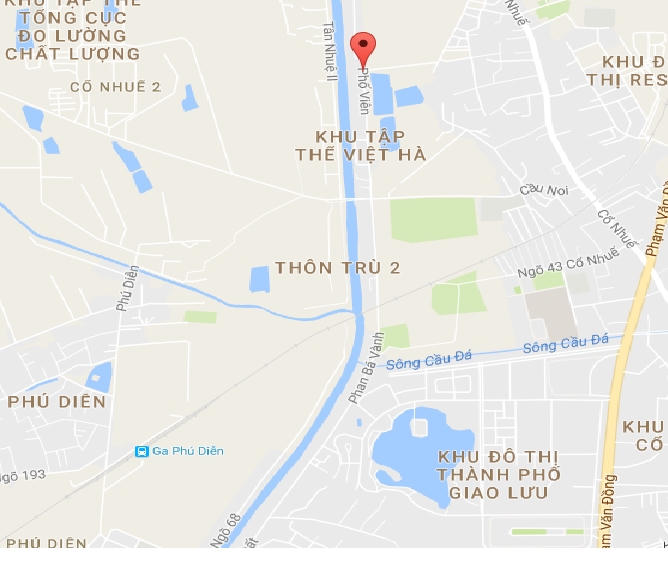 Khu đất nằm ở chấm đỏ, gần c&aacute;c khu đang ph&aacute;t triển, t&aacute;i định cư.