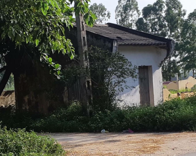 Ngôi nhà nơi phát hiện ông N tử vong.