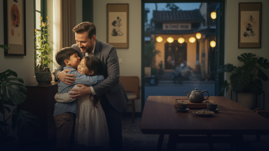 Hãy để hương trà thơm ngát dẫn lối cho những hành trình bình an, để mỗi khi trở về nhà là một nụ cười trọn vẹn, không vướng bận những âu lo hay hối hận muộn màng vì "ma men" dẫn lối. (Ảnh: Phạm Duy)