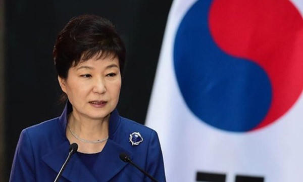 Tổng thống Hàn Quốc Park Geun-hye. (Ảnh: AFP)