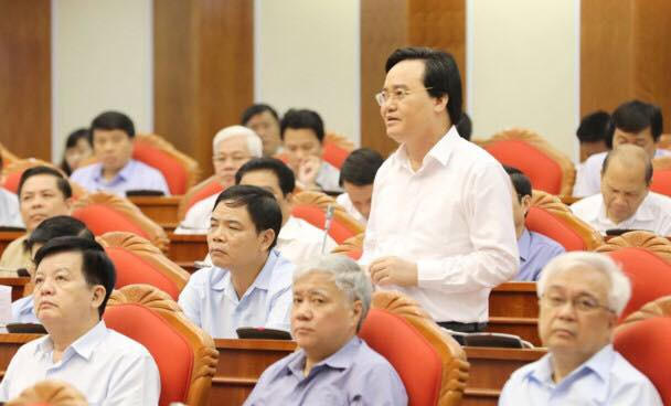 Bộ trưởng Bộ GD&amp;ĐT Phùng Xuân Nhạ.