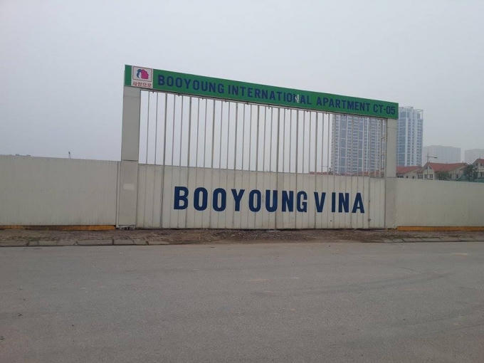 Dự án Booyoung Vina bao gồm 6 lô đất kí hiệu từ CT2 đến CT7, giữa trung tâm Khu đô thị Mỗ Lao quận Hà Đông.