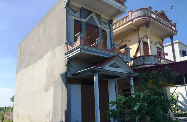 Căn nhà nơi xảy ra sự việc.