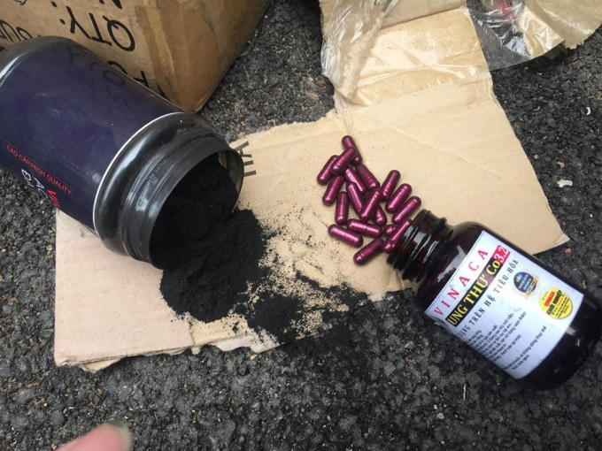 Thực phẩm chức năng Vinaca ung thư C03.2 làm từ than tre.