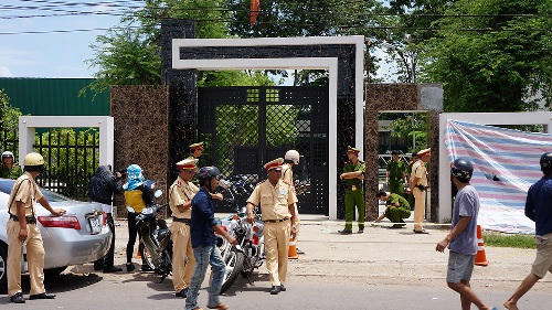 Hiện trường vụ thảm sát 6 người trong cùng một gia đình ở Bình Phước.