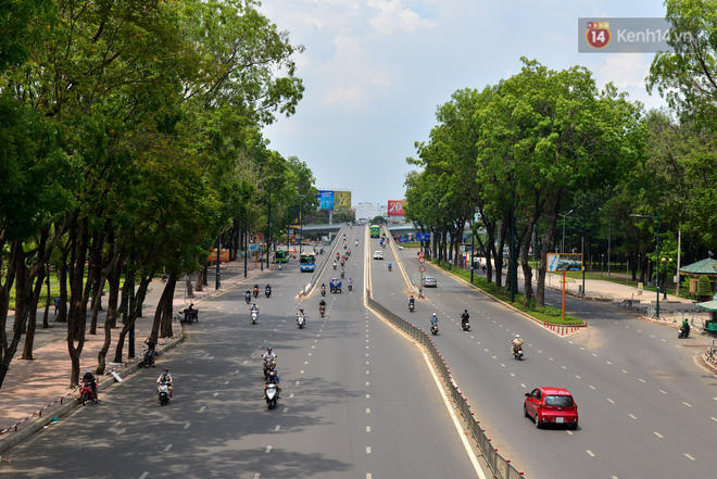 Chùm ảnh: Những ngày này, có một Sài Gòn tĩnh lặng lạ thường khi người dân đã