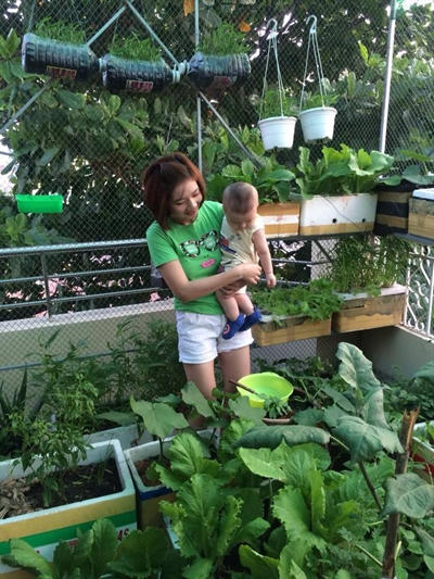 Khu vườn của những nàng dâu Việt khiến ngàn người mê và nể phục