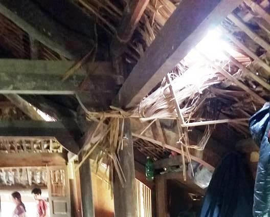 Vụ việc đã khiến cho nhiều ngôi nhà bị ảnh hưởng.