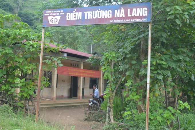 Trường học ở vùng cao.