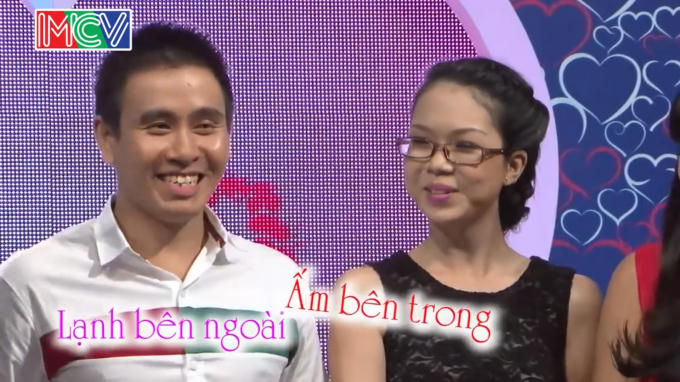 Nụ cười rạng rỡ của Minh Tuấn v&agrave; Kim Kh&aacute;nh.