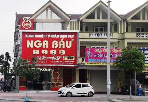iệm vàng Nga Báu, nơi xảy ra vụ đột nhập và bị lấy mất số vàng trị giá 700 triệu đồng.