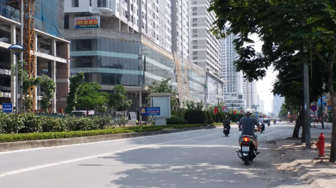 Góc đường Lê Văn Lương.