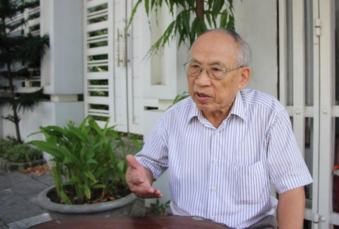 Cử tri Đặng Vân là người rất nhiều lần chất vấn đoàn đại biểu HĐND TP Đà Nẵng về biệt phủ trái phép của ông Ngô Văn Quang. Ảnh: TẤN VIỆT.