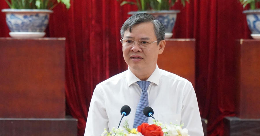 Phó Bí thư Thành ủy, Chủ tịch UBND TP Cần Thơ Trương Cảnh Tuyên.
