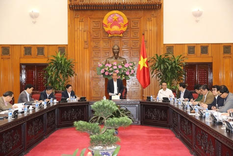 Phó Thủ tướng Trương Hoà Bình chủ trì cuộc họp về cải cách hành chính (ảnh: VGP).