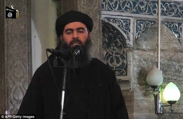 Chính phủ Mỹ tuyên bố sẽ treo thưởng 10 triệu USD cho thủ cấp của Abu Bakr al-Baghdadi. (Ảnh: AFP/Getty).