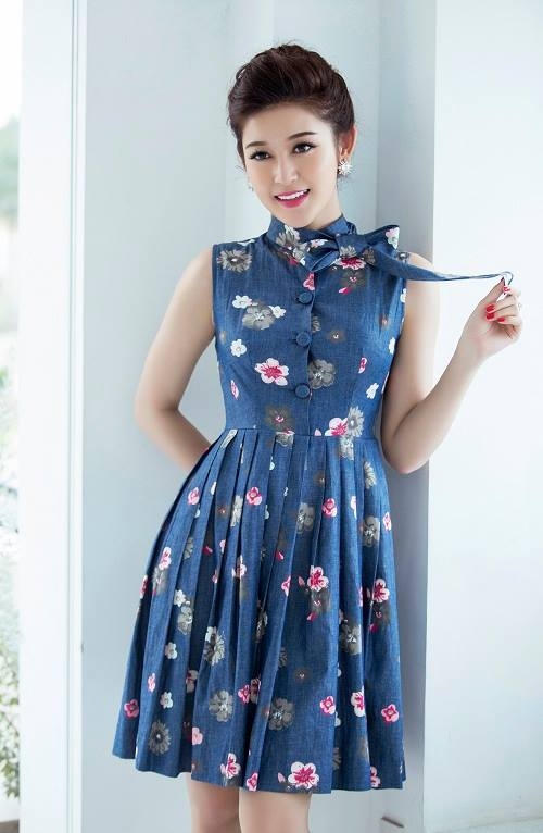 Hình ảnh Huyền My của hiện tại, xinh đẹp lộng lẫy không tì vết.