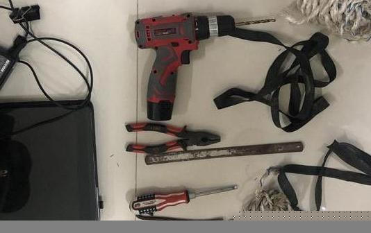 Tang vật mà cơ quan công an thu giữ được.