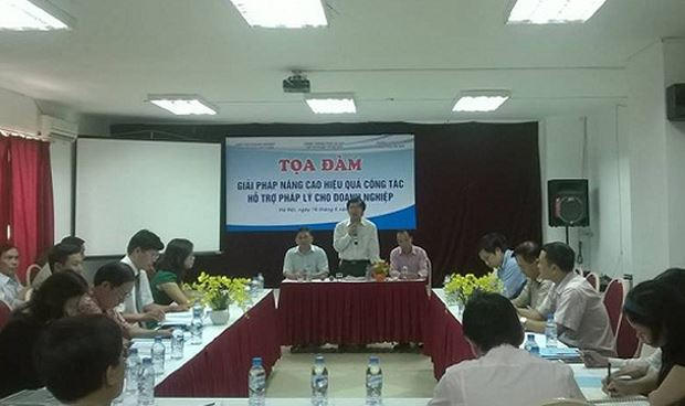 Tiếp tục tăng cường năng lực hỗ trợ ph&aacute;p l&yacute; cho doanh nghiệp