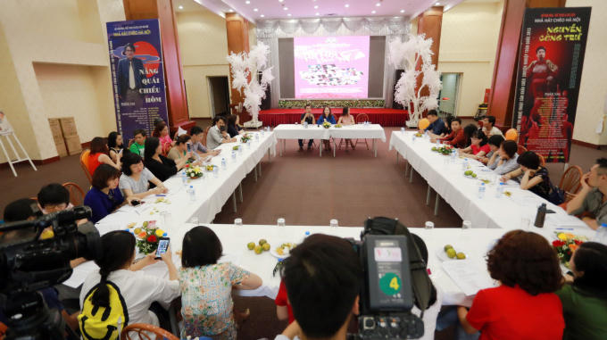 Nhà hát chèo Hà Nội vừa tổ chức họp báo ra mắt chuỗi chương trình mới có tên Hà Nội đêm thứ 7.
