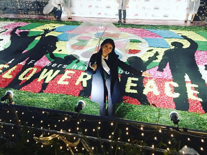 Thuỳ Dung khiến fans lo lắng v&igrave; bỗng dưng &ldquo;mất t&iacute;ch&rdquo; ở Miss International