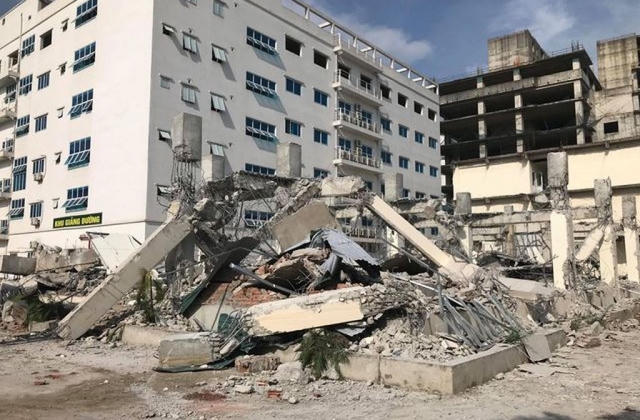 Hà Nội phá dỡ công trình xây sai phép trong khu đô thị ở quận Bắc Từ Liêm