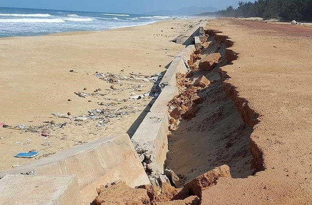 Xử lý các đơn vị làm ẩu kè biển 80 tỉ