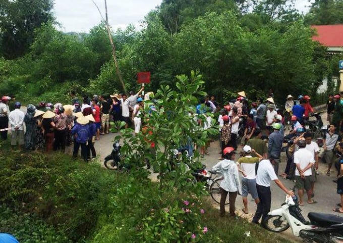 Khu vực Cầu Sú, nơi Tiến giết nữ giám thị Phạm Thị Oanh và vứt xác phi tang.