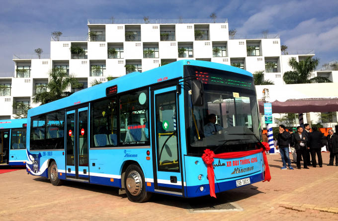 Tuyến buýt số 106, 107 được trang bị nhiều tiện ích cho hành khách.