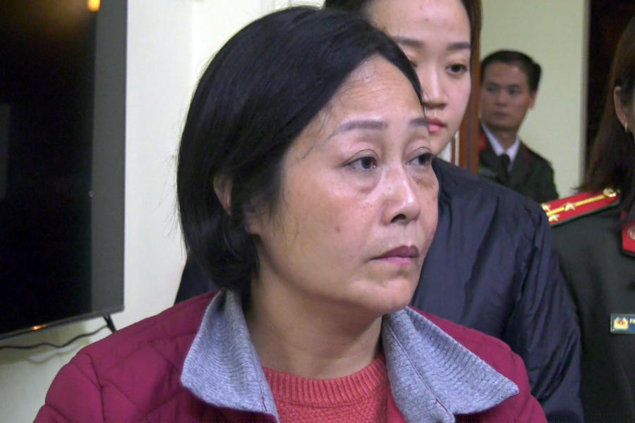 Bị can Bùi Hồng Thiện bị lực lượng chức năng bắt giữ.