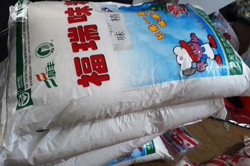 Sản phẩm bột ngọt có nguồn gốc Trung Quốc và Indonesia.