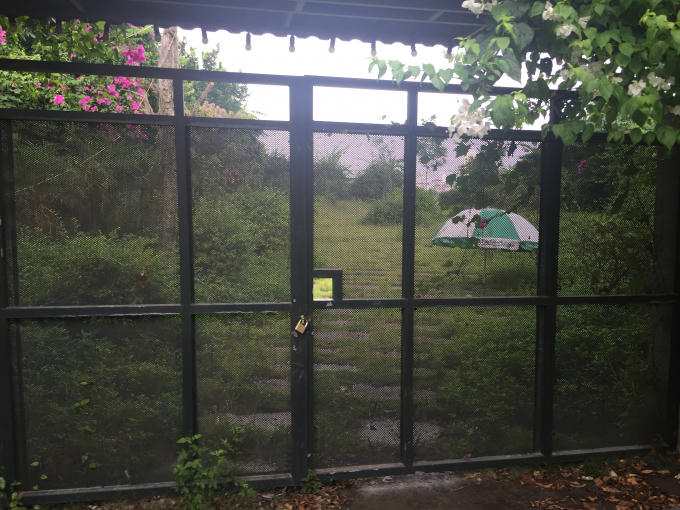 Một trong những khu đất được cho thuê với giá