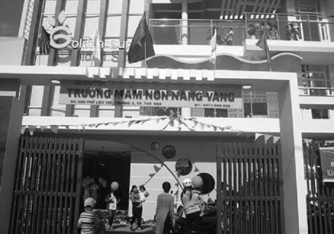 Trường Mầm non Nắng Vàng.