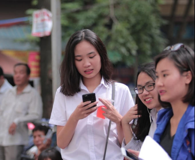 Có lẽ sự thay đổi trong hình thức thi năm nay không khiến các thí sinh quá lo lắng.