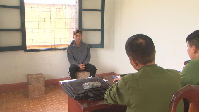 Y Liu Êban tại cơ quan điều tra.