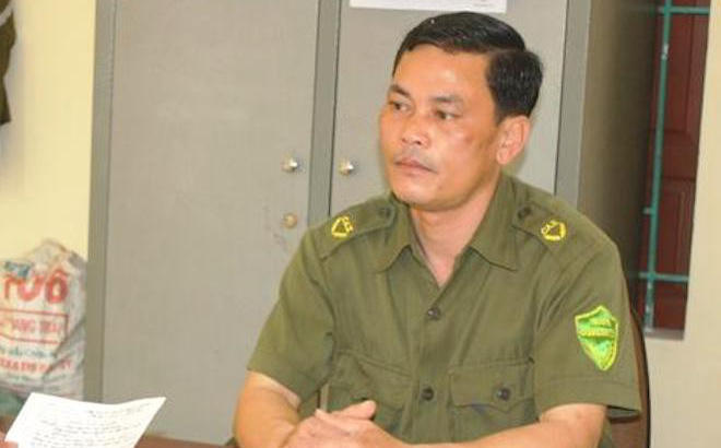 Ông Nguyễn Ngọc Thấu - Trưởng công an xã Nghi Quang người đã nổ súng khiến chủ tịch UBND xã Nghi Quang bị thương.