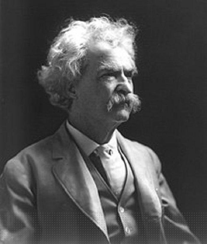 Nhà văn Mark Twain. Ảnh tư liệu