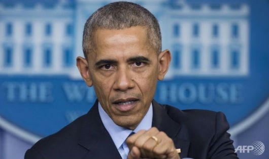 Ông Obama vừa công bố các biện pháp trừng phạt Nga.