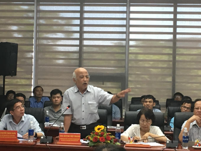 Các chuyên gia có nhiều đóng góp xoay quanh các thiết kế được Sở GTVT đưa ra.