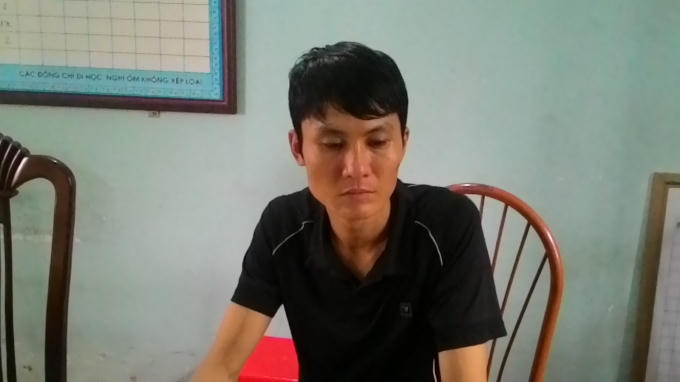 Đối tượng Nguyễn Văn Nguyên. ( Ảnh: Công an Bắc Giang cung cấp).