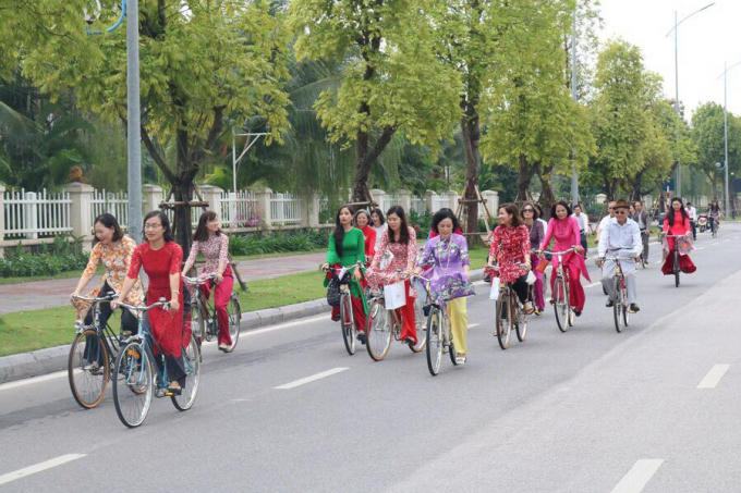 Thời kỳ bao cấp xe đạp từng là phương tiện di chuyển chính của người dân Hà Nội.