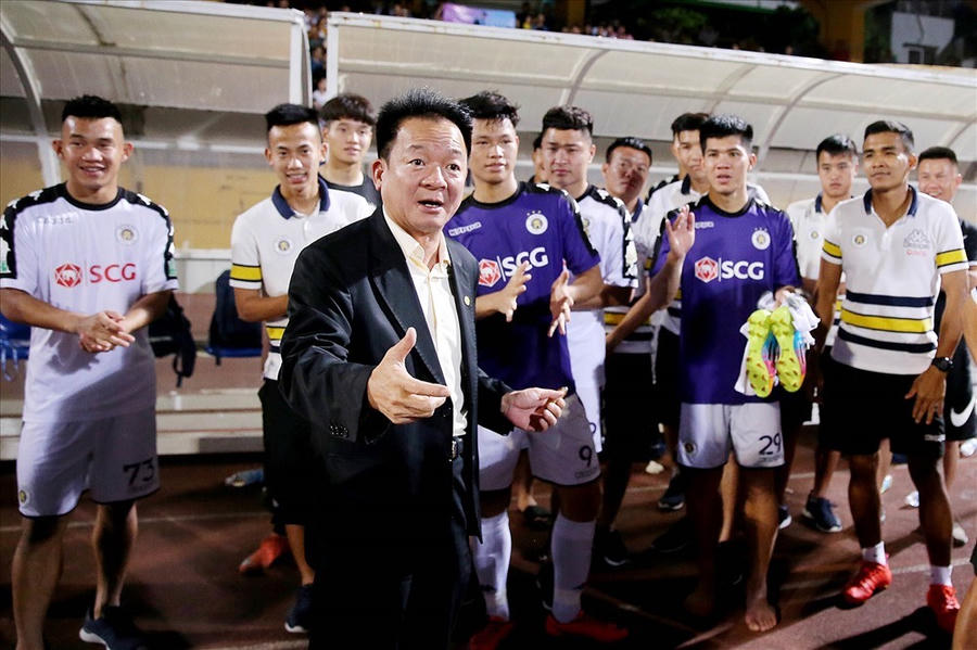 Đội bóng của bầu Hiển đang có tham vọng lớn ở AFC Cup 2019. Ảnh: H.A